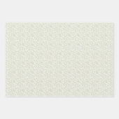 Löwenzahn-Wiese Sanftes Oliven - Neutral Geschenkpapier Set (Vorderseite 3)