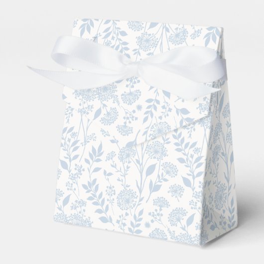 Löwenzahn Wiese Staubblau - Neutral Geschenkschachtel (Vorderseite)