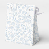 Löwenzahn Wiese Staubblau - Neutral Geschenkschachtel (Rückseite)
