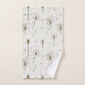 Löwenzahn-Wildblumenmuster Badhandtuch Set (Handtuch)
