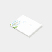 Löwenzahn-Wunsch Post-it Klebezettel (angewinkelt)