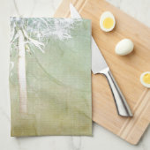 Löwenzahn-Wunsch-träumerischer Entwurf Geschirrtuch (Viertel Falte)