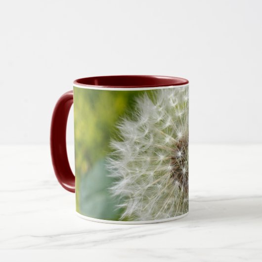 Löwenzahnuhr-Tasse Tasse (Vorderseite Links)