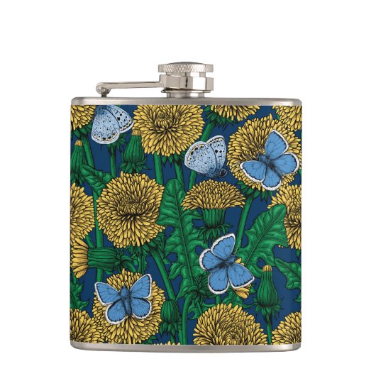 Löwenzahnwiese Flachmann (Vorderseite)