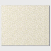Löwenzahnwiese Goldenes Weizen - Neutral Geschenkpapier (Flach)