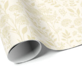 Löwenzahnwiese Goldenes Weizen - Neutral Geschenkpapier (Rolleneckpunkt)