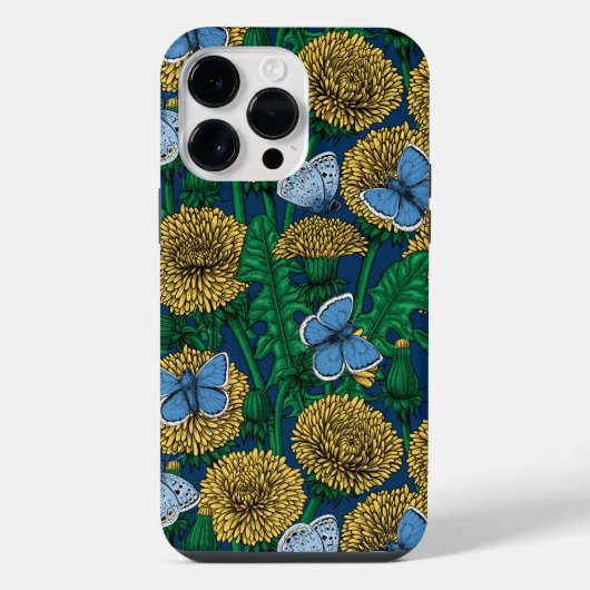 Löwenzahnwiese iPhone Hülle (Rückseite)