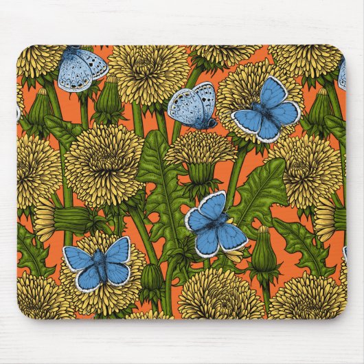 Löwenzahnwiese Mousepad (Vorne)