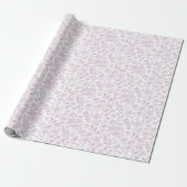 Löwenzahnwiese Warmer Flieder - Neutral Geschenkpapier (Ungerollt)
