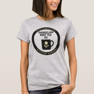 Löwenzahnwurzel-Tee Apotheker Etikett Wild Gesamme T-Shirt
