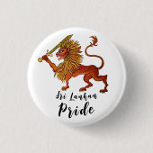 Löwenzettel in Sri Lanka Button (Vorderseite)