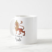 Löwenzettel in Sri Lanka Kaffeetasse (Vorderseite Links)