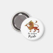 Löwenzettel in Sri Lanka Magnet (Vorderseite/Rückseite)