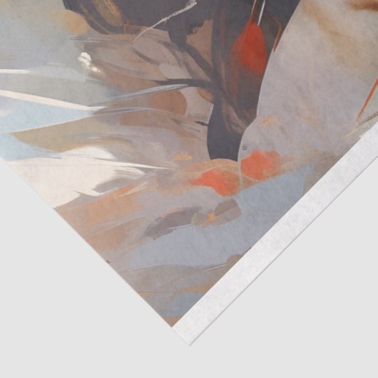 Löwenzettel Seidenpapier (Ausschnitt)