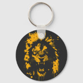 Löwenzwergart Schlüsselanhänger (Vorderseite)