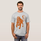 Löweorange T-Shirt (Vorne ganz)