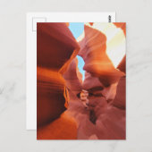 Lower Antelope Canyon 2 Postkarte (Vorne/Hinten)