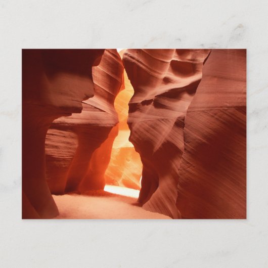 Lower Antelope Canyon phantastische Schönheit Postkarte (Vorderseite)