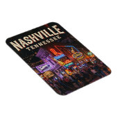 Lower Broadway Honky-Tonks USA Magnet (Rechte Seite)