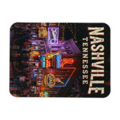 Lower Broadway Honky-Tonks USA Magnet (Horizontal)