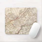 Lower Canada, NB, NY, Vt, Maine Mousepad (Mit Mouse)