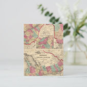 Lower Canada und New Brunswick Upper Canada Postkarte (Stehend Vorderseite)