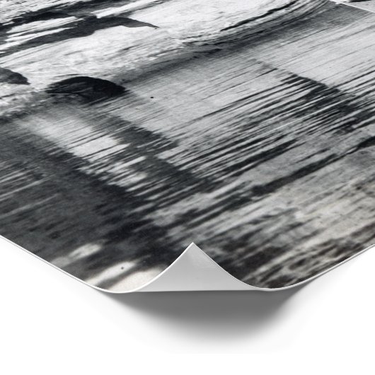 Lower Dells Wisconsin Rocky Island Poster (Ecke)