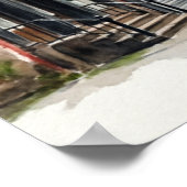 Lower East Side Manhattan Poster (Ecke)