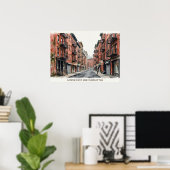 Lower East Side Manhattan Poster (Heimbüro)