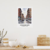 Lower East Side Manhattan Poster (Küche)