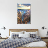 Lower Falls from Artist's Point Leinwanddruck (Insitu (Schlafzimmer))