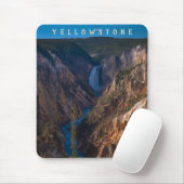 Lower Falls Grand Canyon des Yellowstone Mousepad (Mit Mouse)