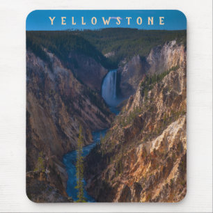 Lower Falls Grand Canyon des Yellowstone Mousepad