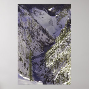 Lower Falls Grand Canyon des Yellowstone Poster