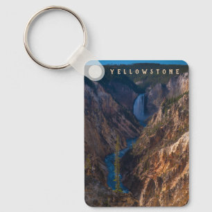 Lower Falls Grand Canyon des Yellowstone Schlüsselanhänger