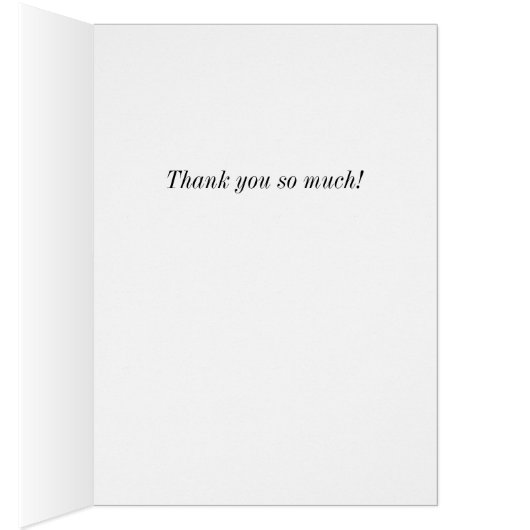 Lower Falls Yellowstone Dankeschön Card (Innen (Rechts))