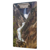 Lower Falls Yellowstone Klemmbrett (Links)