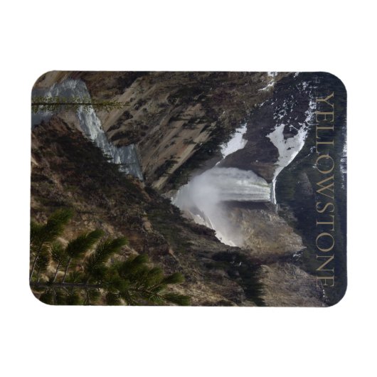 Lower Falls Yellowstone Nationalpark Magnet (Horizontal)