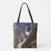 Lower Falls Yellowstone Tasche (Rückseite)