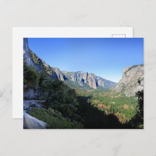 Lower Four Mile Trail - Yosemite Valley Postkarte (Vorne/Hinten)
