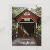 Lower Humbert Bridge Somerset Landkreis Pennsylvan Postkarte (Vorne/Hinten)