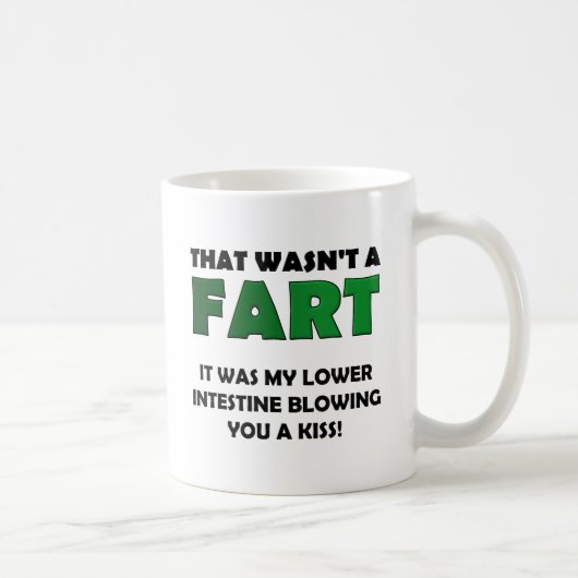 Lower Intestine Kiss Funny Mug Kaffeetasse (Rechts)