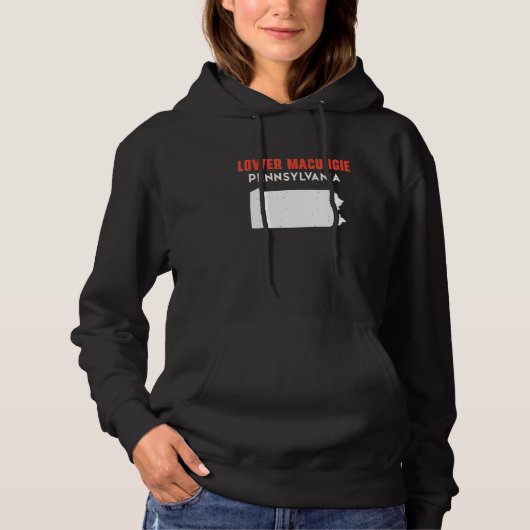 Lower Macungie Pennsylvania USA State America Trav Hoodie (Vorderseite)