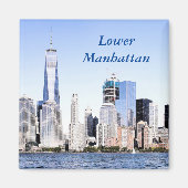 Lower Manhattan Color Sketch Magnet (Vorne)