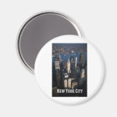 Lower Manhattan New York City Magnet (Vorderseite/Rückseite)