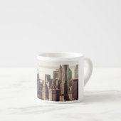 Lower Manhattan-Skyline - Ansicht von der Espressotasse (Vorderseite Rechts)