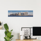 Lower Manhattan Skyline Panoramic 2006 Print Poster (Heimbüro)