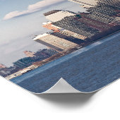 Lower Manhattan Skyline Panoramic 2006 Print Poster (Ecke)