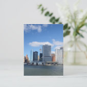 Lower Manhattan Skyline Postcard Postkarte (Stehend Vorderseite)