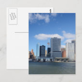 Lower Manhattan Skyline Postcard Postkarte (Vorne/Hinten)